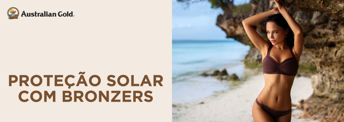 Proteção Solar com Bronzers